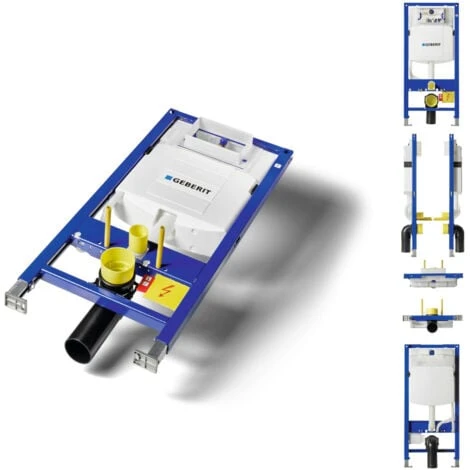 Geberit Duofix UP3201 WC Toilet Frame 1120mm With 120mm Sigma Cistern Pre-Wall Blue - Image 5