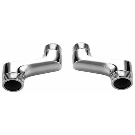 Orchid-Shower Counter Elbow,Brass Reducer Elbow,Adjustable Swivel Arm,Wall Counter Elbow,1/2 3/4 Offset Connection,Chrome A