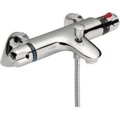 Nuie Reef Thermostatic Bath Shower Mixer Tap - Chrome