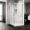 ELEGANT 900 X 900 Mm Sliding Square Corner Entry Shower Enclosure Door Cubicle