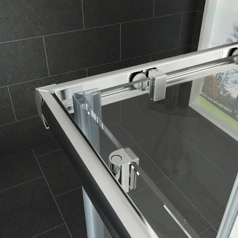 ELEGANT Sliding Corner Entry 1200 X 700 Mm Shower Enclosure 6mm Extra Toughened Safety Glass Sliding Cubicle Door - Image 4