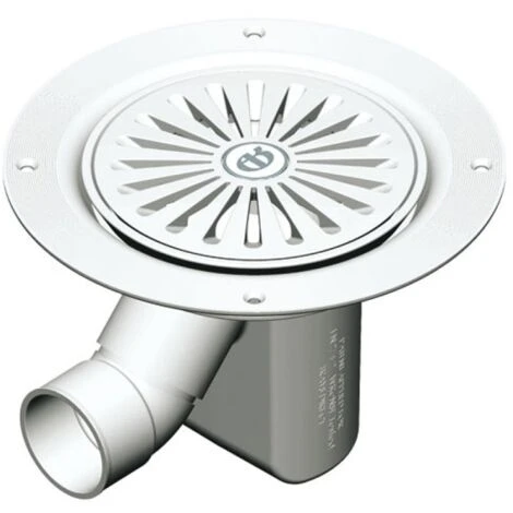 AKW Tuff Form Square Wet Room Former With TF75 Gravity Waste For Vinyl 1200mm X 1200mm - Image 3