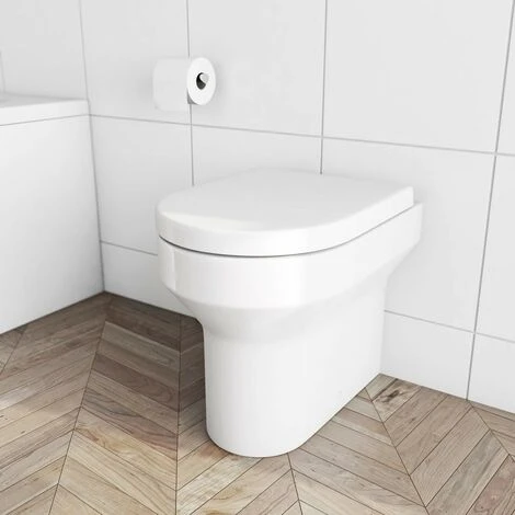 Orchard Wharfe Back To Wall Toilet With Soft Close Toilet Seat And Concealed Cistern Side Inlet - Image 3