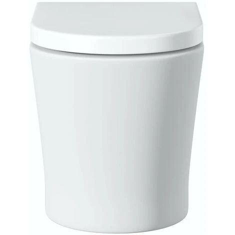 Mode Tate Rimless Back To Wall Toilet With Soft Close Seat - Image 5