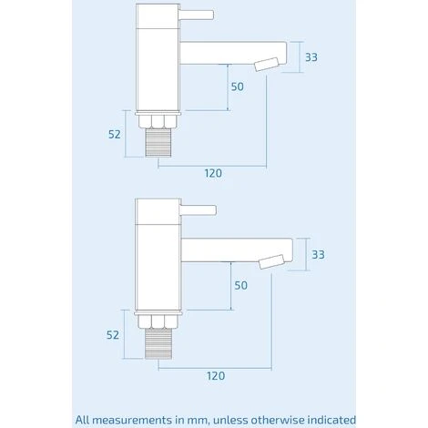 Boston Contemporary Design Deck Mounted Bridge Chrome Bath Filler Tap - Image 3