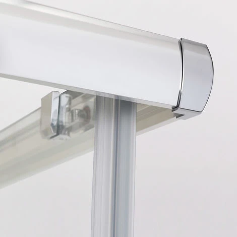 ELEGANT Shower Enclosure 1000 X 700 Mm Sliding Corner Entry Shower Enclosure Door Cubicle With Tray - Image 5