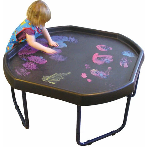 Black Tuff Tray And Stand