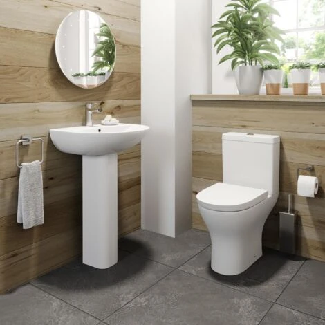 Ceramica Arles Space Saving Toilet & Soft Close Seat - Image 2