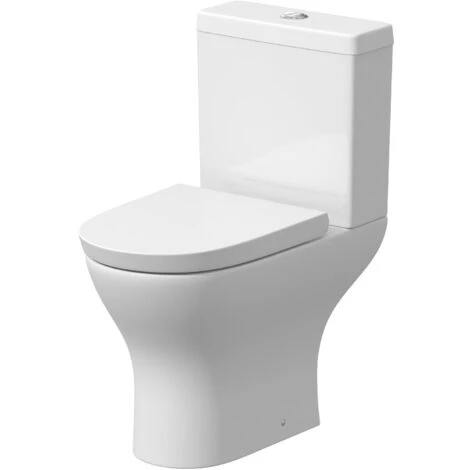 Ceramica Arles Space Saving Toilet & Soft Close Seat - Image 3
