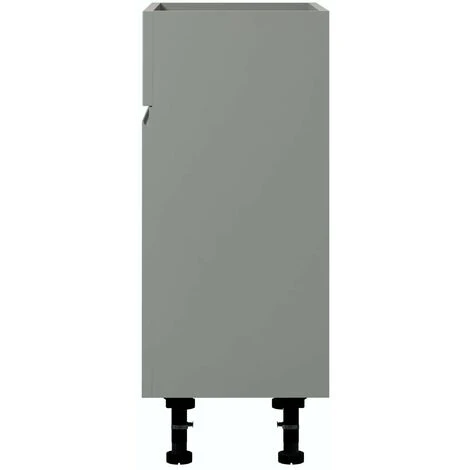 Reeves Wharfe Slate Matt Grey Back To Wall Unit 500mm - Image 4