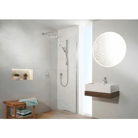 Aqualisa Visage Q Thermostatic Smart Shower Concealed Adjustable Fixed Heads - Image 2
