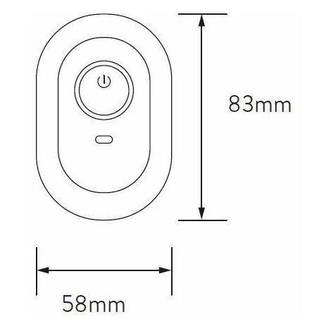 Aqualisa Visage Q Digital Shower Remote Control Round VSQ.B3.DS.20 - Image 2