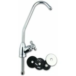 Finerfilters Chrome Bobble Foot Water Filter Tap - Fits All Water Filter Systems