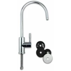 Swan Neck Chrome RO & Water Filter Tap By Finerfilters