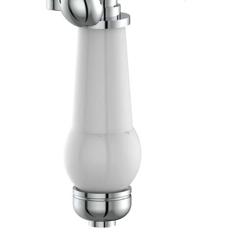 Traditional Thermostatic Dual Control Exposed Shower Mixer Valve - 150mm Centres - Image 3