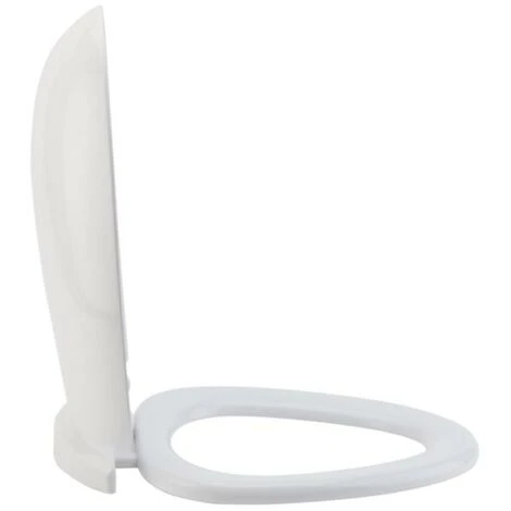 Milano Mellor β Modern White Toilet WC Quick Release Soft Close Seat β 335mm X 450mm - Image 3