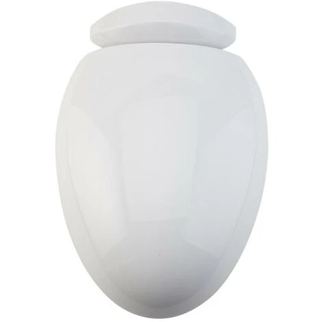 Milano Mellor β Modern White Toilet WC Quick Release Soft Close Seat β 335mm X 450mm - Image 4
