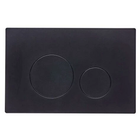 Roper Rhodes Rondo Dual Flush Plate Button Matt Black For TR9001 TR9002 TR9009