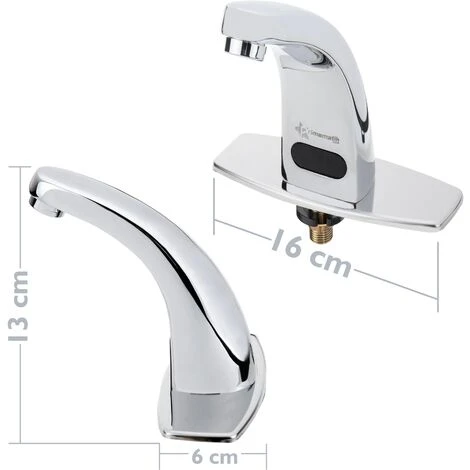 PrimeMatik - Automatic Faucet With Oval Infrared Sensor - Image 2