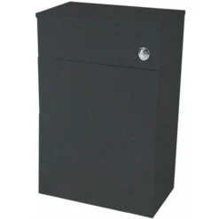 Orbit Verona Back To Wall WC Unit 600mm Wide - Gloss Anthracite
