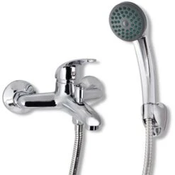 Bath Shower Mixer Tap Kit Chrome