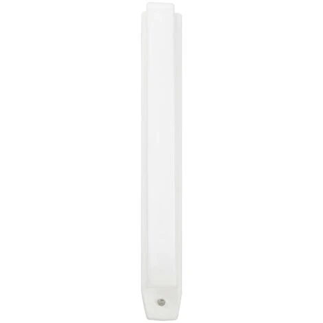 Wall-mounted Urinal Privacy Screen Ceramic White - Image 4