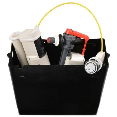 Macdee Duo Compact Dual Flush Concealed Toilet Cistern + Button CDC40CP CDC42CP - Image 5