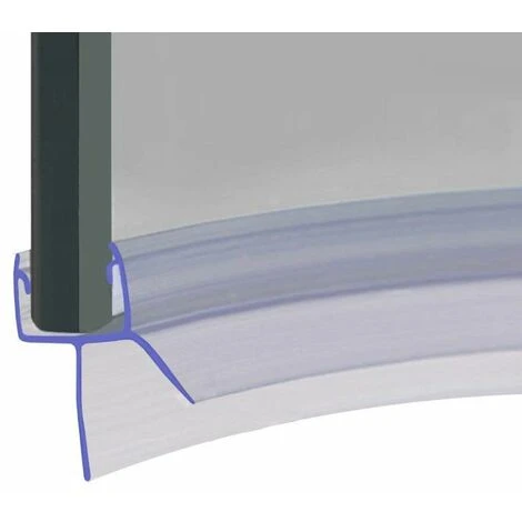 Pre-Curved Shower Seal For Screens, Doors Or Panels | Fits 4, 5 Or 6mm Glass | Seals 18-23mm Gaps | SEAL018 (85cm)