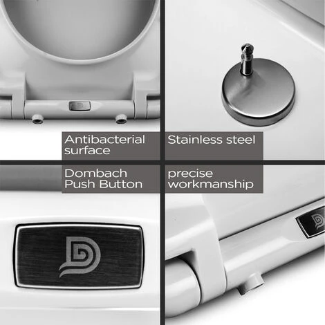 Blumfeldt Kaiana Toilet Lid O-Shape Soft Closing Antibacterial - Image 5