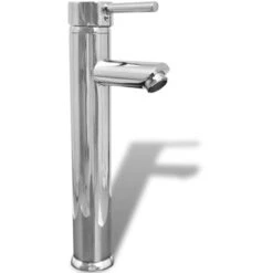Bathroom Mixer Tap Brass VidaXL