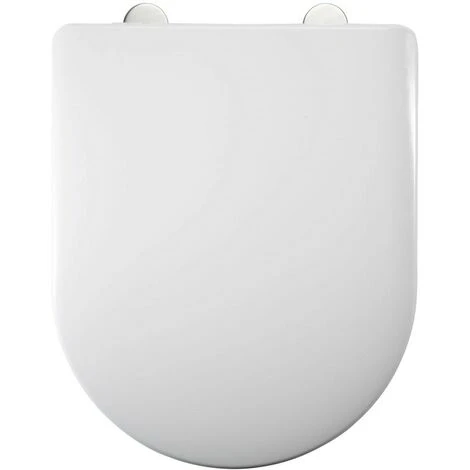 Tavistock Compact D Shaped Soft Close Toilet Seat - RAK Vitra Laufen V&B Roca - Image 2
