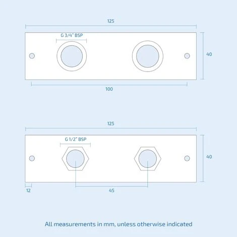 Easy Fixing Plate Bracket For Mini Douche Shattaf Thermostatic Shower Valve - Image 4