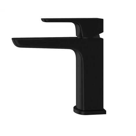 Astra Contemporary Matte Black Basin Mono Mixer Tap - Image 3