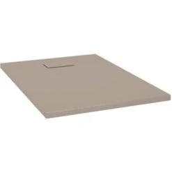 Shower Base Tray SMC Brown 100x70 Cm VidaXL