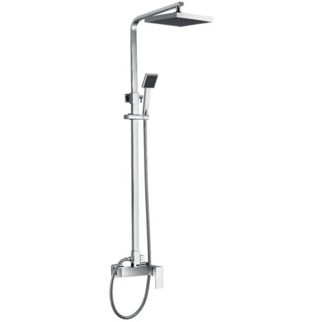 Chrome Wall Shower Column - Sirius - Image 3