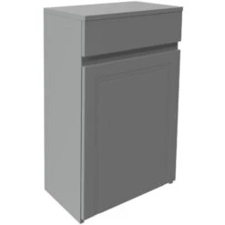 Orbit Classica Traditional Back To Wall WC Unit 500mm Wide - Stone Grey