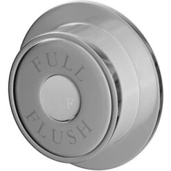 Wholesale Domestic Traditional Chrome Round Dual Flush Push Button