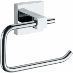 Toilet Roll Holder Stainless Steel Chrome Metal Polished Mirror Paper Toilet Accessories, Toilet Paper Dispenser-Toilet Accessory Bathrooms (square Base)