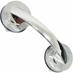 Suction Cup Door Handle, Reco.ukigerator Bathroom Door Handle, Cane Spout, Solid And Exquisite, Perfect For Bathroom (Silver) SOEKAVIA