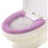 Warmer Toilet Seat Cover, Toilet Seat Cushion, Toilet Seat, Thickened Toilet Seat Cover, Universal Toilet Seat Cover, Toilet Seat Cover, Washable (Purple) SOEKAVIA