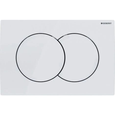 Geberit Toilet Set UP100 Support Frame Pack + White Delta01 Plate + SAT Rimless Suspended Bowl And Invisible Fixings (SATrimlessGeb1) - Image 4