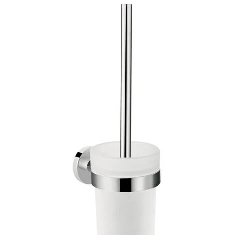 Hansgrohe Logis Universal Toilet Brush With Holder, Chrome (41722000) - Image 2