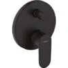 Hansgrohe Vernis Blend Single Lever Bath / Shower Mixer For Concealed Installation, Matt Black (71466670)