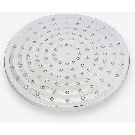 Bathroom 200mm Chrome Modern Round Overhead Swivel Rain Shower Head