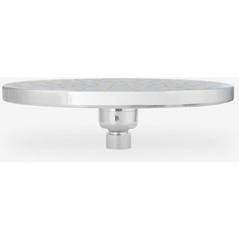 Bathroom 200mm Chrome Modern Round Overhead Swivel Rain Shower Head - Image 3