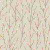 Holden Wallpaper 98975 Catkins Beige Coral Mustard Full Roll