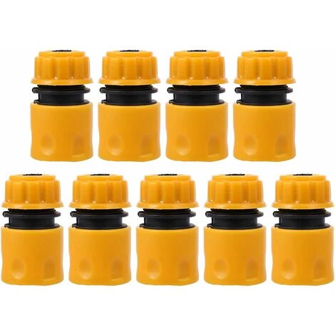 LangRay Hose Coupler 10 Pack - 1/2 "Quick Coupler - For Connecting Hoses, Garden Tools, Garden Hoses - With Strong Strength