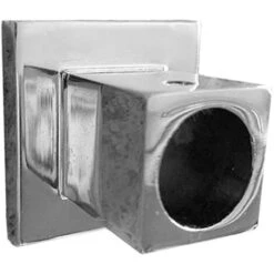 Square Shower Slider Rail Fixed Wall Mounted Bracket Brass Replacement