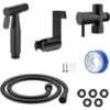 MUFF Toilet Hand Shower Kit, Shower Head For Bathroom Cleaning(black)