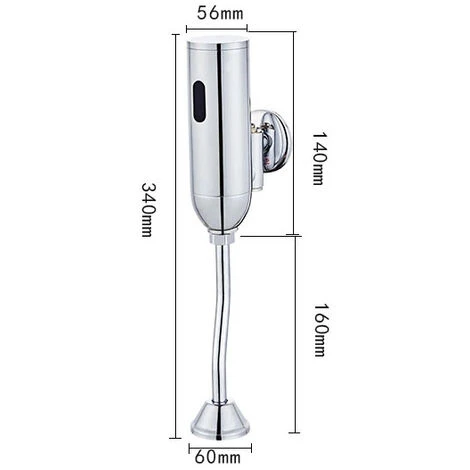 MUFF Automatic Sensor Urinal Flusher Infrared Intelligent Automatic Sensor Toilet Brass Urinal Flusher - Image 4